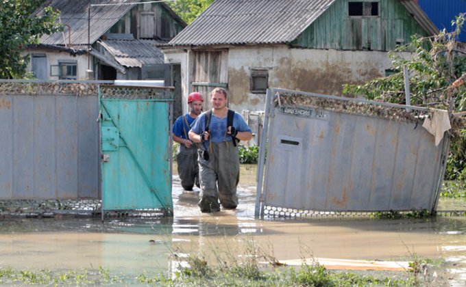Потоп на Кубани: 22 тысячи человек лишились крова (фото)