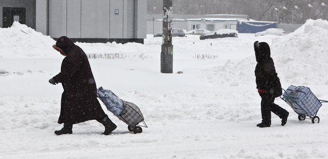 За выходные в Киевской области от холода умерли 6 человек - Фото