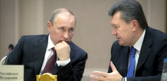 Янукович считает мнение Путина неверным: Украине не надо выбирать - Фото