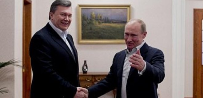  Кремль: Путин и Янукович не обсуждали вступление Украины в ТС  - Фото