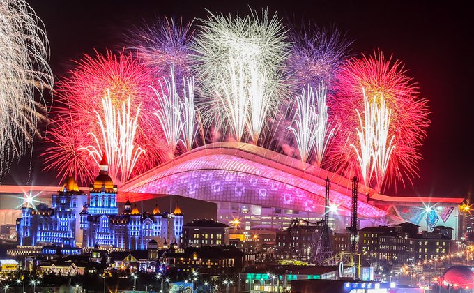 В Сочи зажгли огонь зимней Олимпиады: фото 