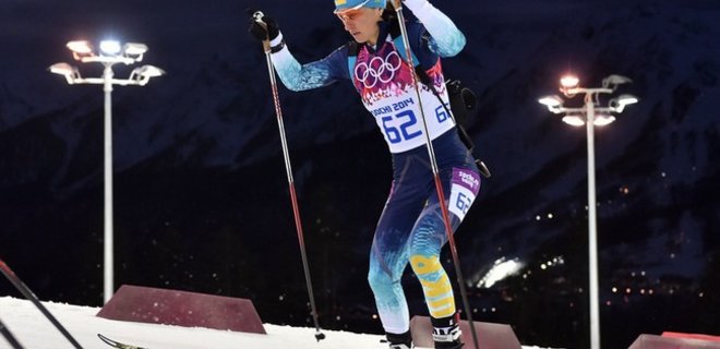Сочи-2014: украинка Вита Семеренко выиграла бронзовую медаль - Фото