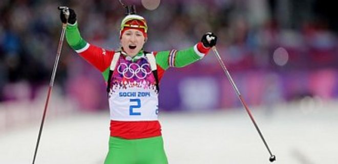 Лукашенко присвоил биатлонистке Домрачевой звание Героя Беларуси - Фото