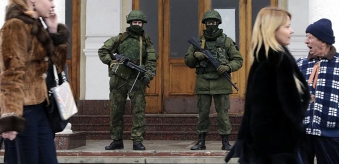 В Крыму российские войска блокируют 11 объектов - Госпогранслужба - Фото