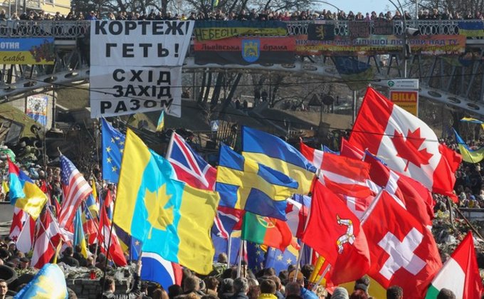 Народное вече на Майдане посвятили 200-летию Тараса Шевченко