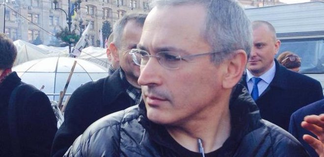 Ходорковский выступил на Майдане: Есть другая Россия - Фото