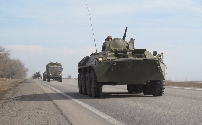 Украинская армия готовится противостоять агрессии: фото с учений