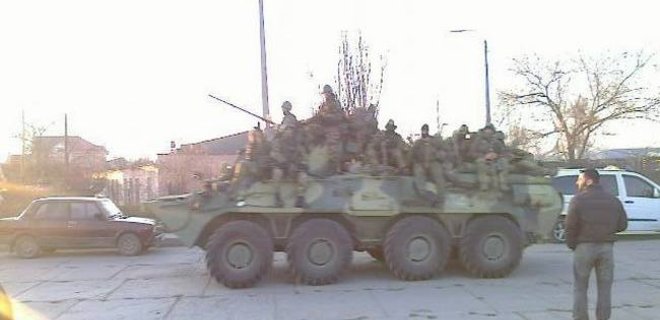 База украинской морской пехоты в Феодосии полностью захвачена - Фото
