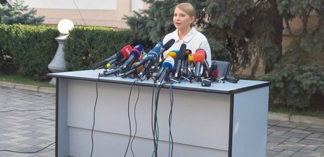 Тимошенко говорит, что не встречалась ни с Путиным, ни с Клюевым - Фото