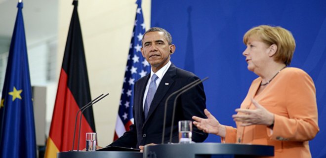 Обама и Меркель повторно призвали РФ отвести войска от Украины - Фото