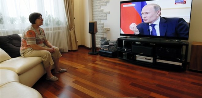 На Донбассе возобновляют трансляцию российских телеканалов - Фото