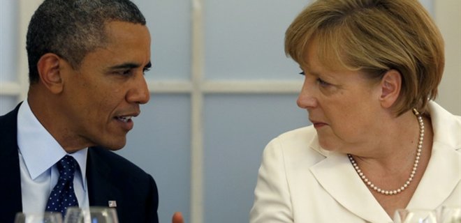 Меркель летит к Обаме обсуждать ситуацию в Украине - Фото