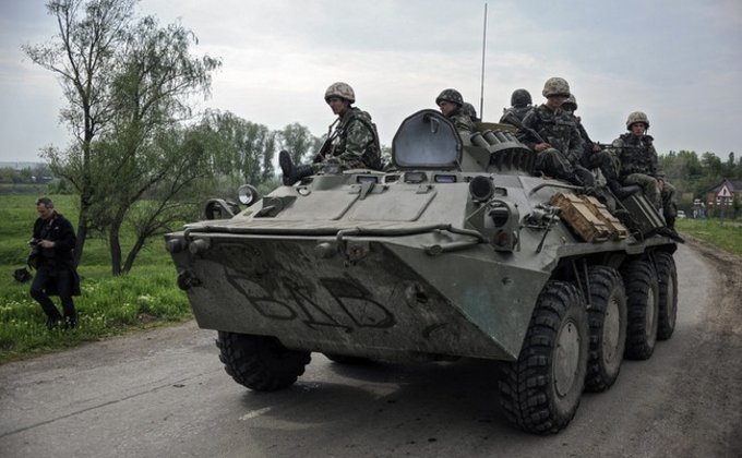 Славянск в блокаде: украинские силовики окружили город