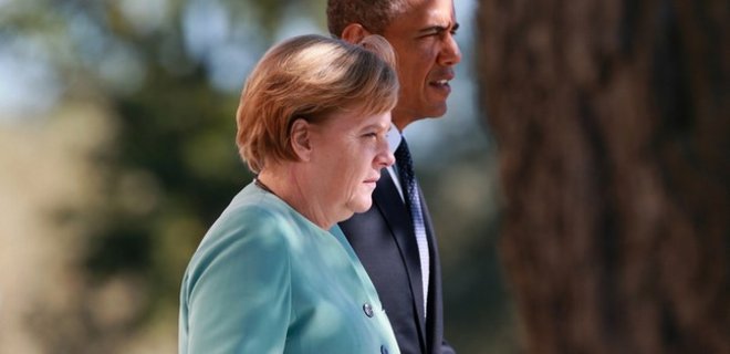 Обама и Меркель сегодня будут говорить об Украине - Фото