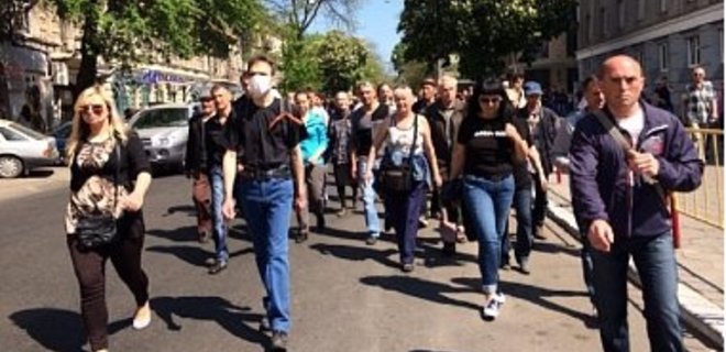 В Одессе антимайдан намерен преследовать проукраинских активистов - Фото