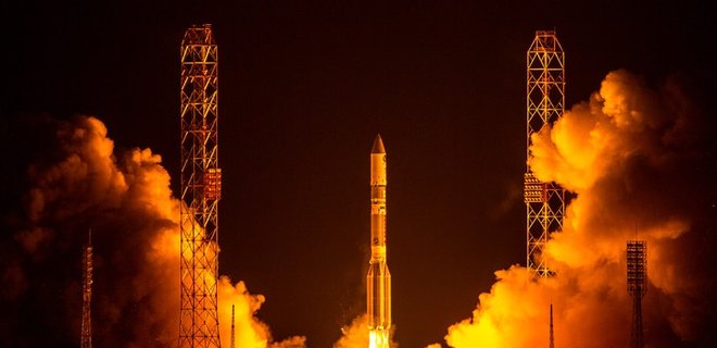 Российская ракета снова упала после запуска с Байконура - Фото