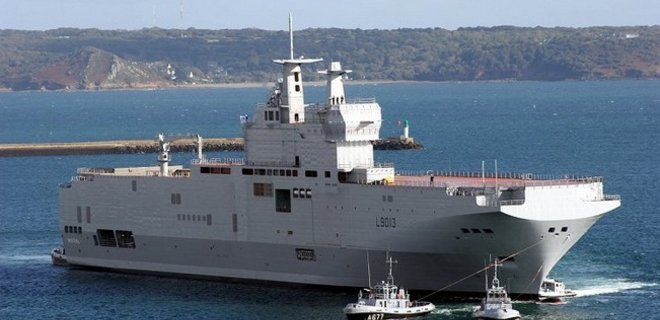 ЕС должен выкупить у Франции военные корабли Мистраль - СМИ - Фото