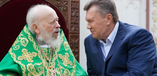 Янукович вынуждал Митрополита Владимира уйти в отставку - ГПУ - Фото