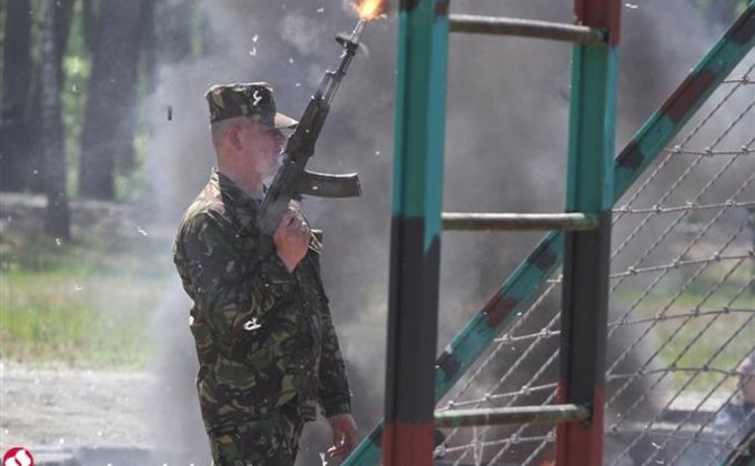 Под Киевом прошли учения Национальной гвардии