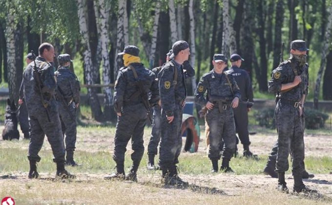 Под Киевом прошли учения Национальной гвардии