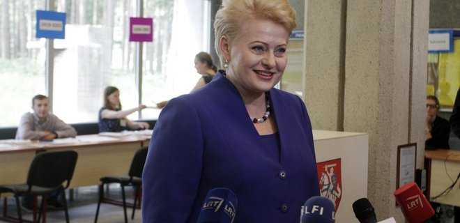 Президентом Литвы повторно избрана Даля Грибаускайте - Фото