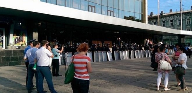 Выборы мэра Одессы: сторонники Гурвица вышли на протест - Фото