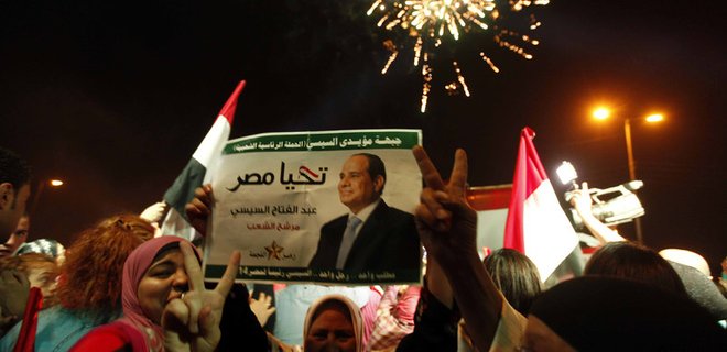 Египет: генерал Сиси победил на выборах, набрав 93% голосов - Фото