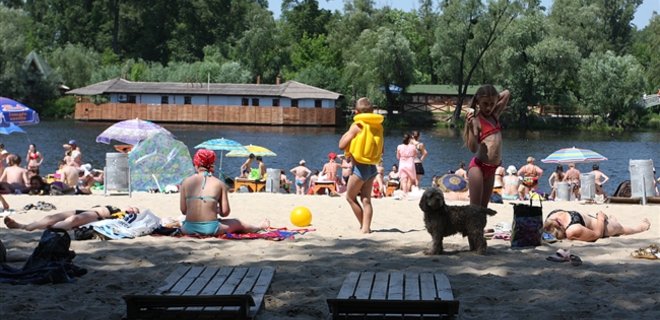 Практически все пляжи Киева готовы к приему отдыхающих - Фото
