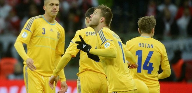 Сборная Украины поднялась на 16-е место в рейтинге ФИФА - Фото