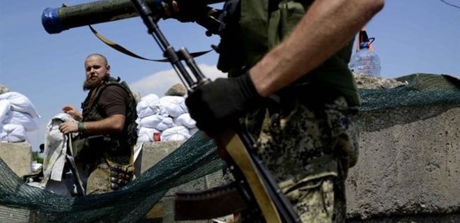 Обстрел сил АТО в Славянске: боевики использовали 