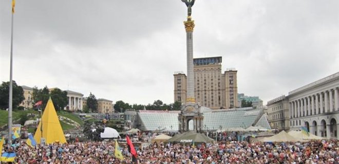 На вече назвали основные требования Майдана - Фото