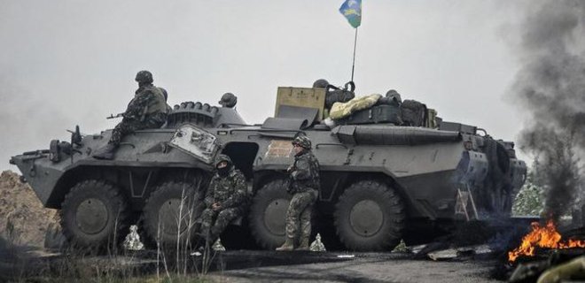 В Харьковской области колонна украинских военных попала в засаду - Фото