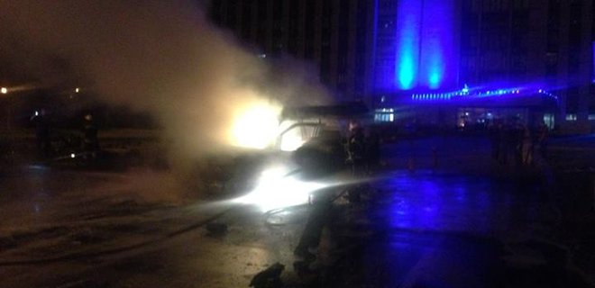 В центре Донецка прогремел сильный взрыв - Фото
