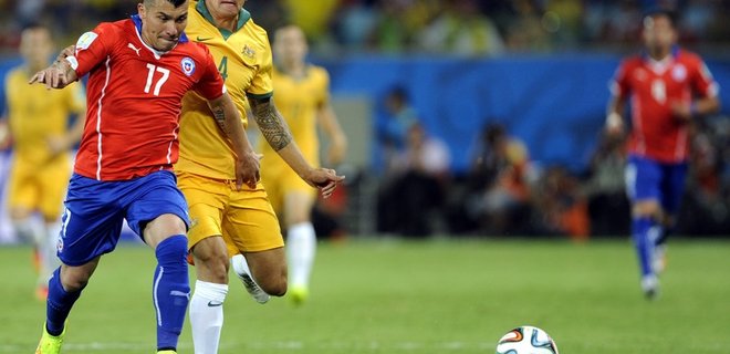 ЧМ-2014: Чили обыграла Австралию со счетом 3:1 - Фото