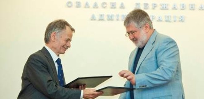 Коломойский подписал с Джемилевым меморандум о сотрудничестве - Фото