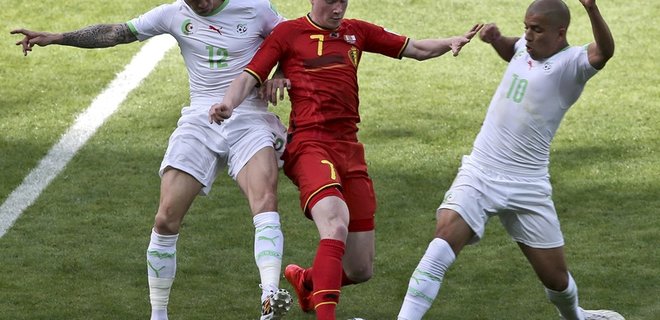 ЧМ-2014: Бельгия с трудом обыгрывает Алжир со счетом 2:1 - Фото