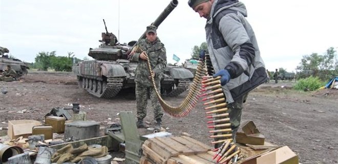В районе Счастья убиты и ранены более 30 боевиков - Селезнев - Фото