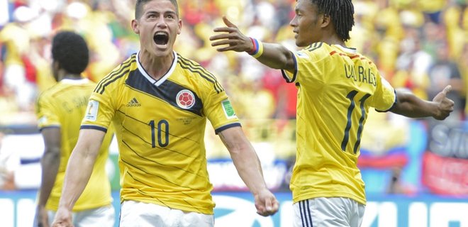 ЧМ-2014: Колумбия обыгрывает Кот-Д`Ивуар со счетом 2:1 - Фото