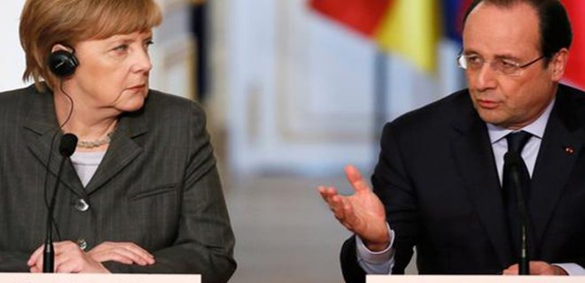 Меркель и Олланд призвали Путина остановить бои в Донбассе - Фото
