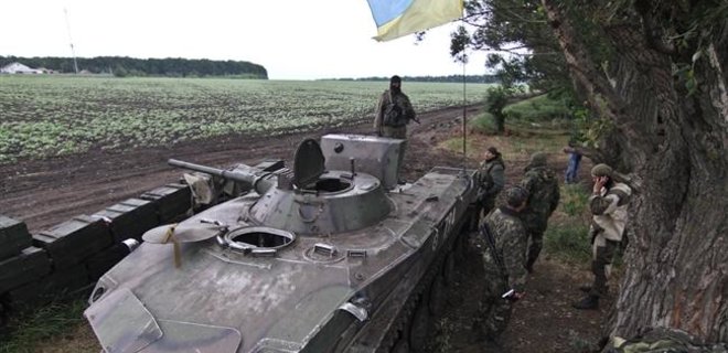 С начала АТО погибли 156 украинских военных - Фото
