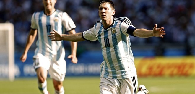 ЧМ-2014: Месси выводит Аргентину в плей-офф, забивая гол Ирану - Фото