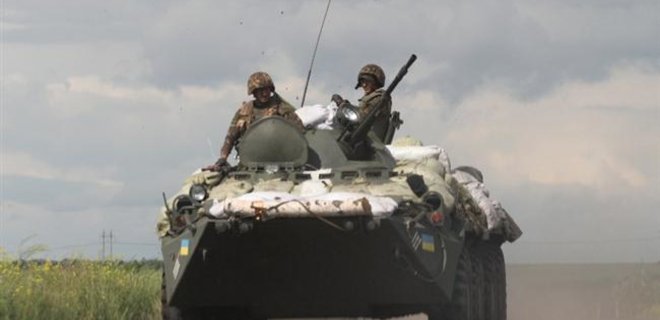 Боевики продолжают обстрел позиций сил АТО - Селезнев - Фото