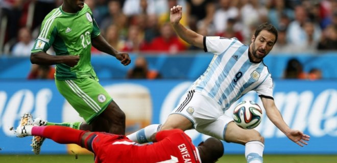 ЧМ-2014: Аргентина обыграла Нигерию - 3:2 - Фото