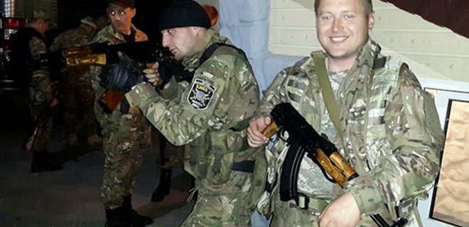 Бойцы спецбатальона Киев-1 отправились в зону АТО - Фото
