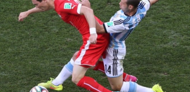 ЧМ-2014: Аргентина на нервах минимально обыграла Швейцарию - Фото