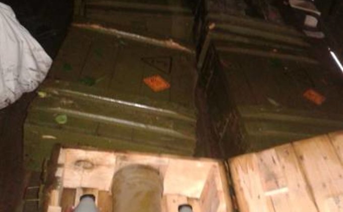 В Краматорске обнаружен арсенал минометных мин 