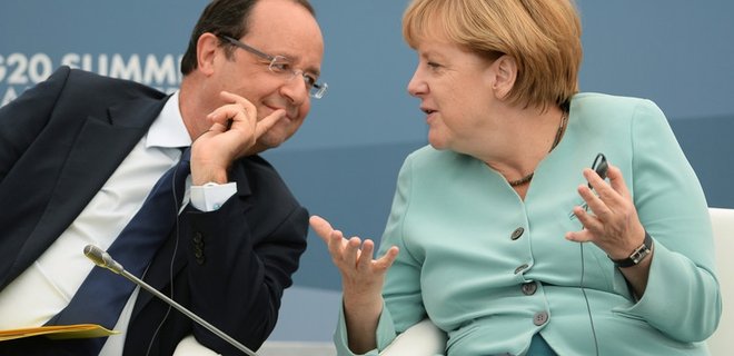 Меркель и Олланд призвали Путина оказать давление на террористов - Фото