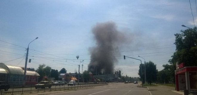 Боевики из Луганска обстреливают населенные пункты - Фото