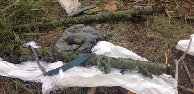 Около Изюма нашли два российских ПЗРК боевиков - Фото