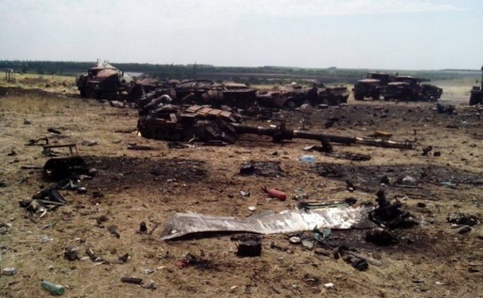 Опубликованы новые фото разбитого лагеря АТО под Зеленопольем